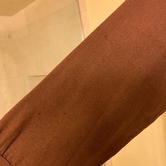 Brown wool Pendleton button up shirt - Picture 4 of 6